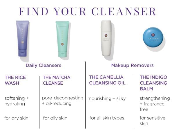 TATCHA The Camellia Cleansing Oil, 2-in-1 Makeup Remover & Face Wash