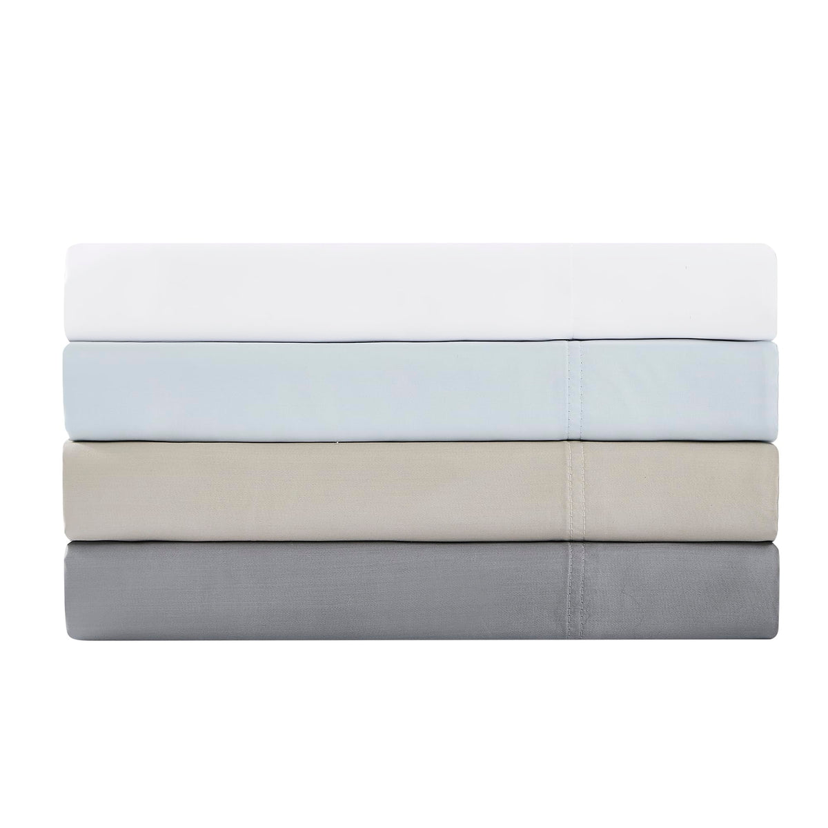 Linen Closet 500 Threadcount Tencel Lyocell 4-Piece Sheet Set, Queen, Tan