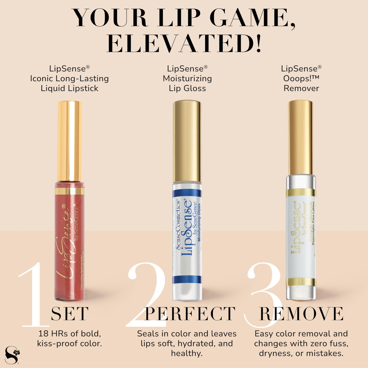 SeneGence LipSense Ooops! Lip Color Remover, 0.25 Oz