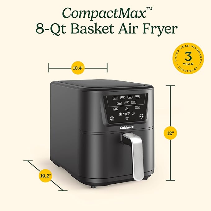 Cuisinart CompactMax™ 8-Qt Basket Air Fryer, AIR-210