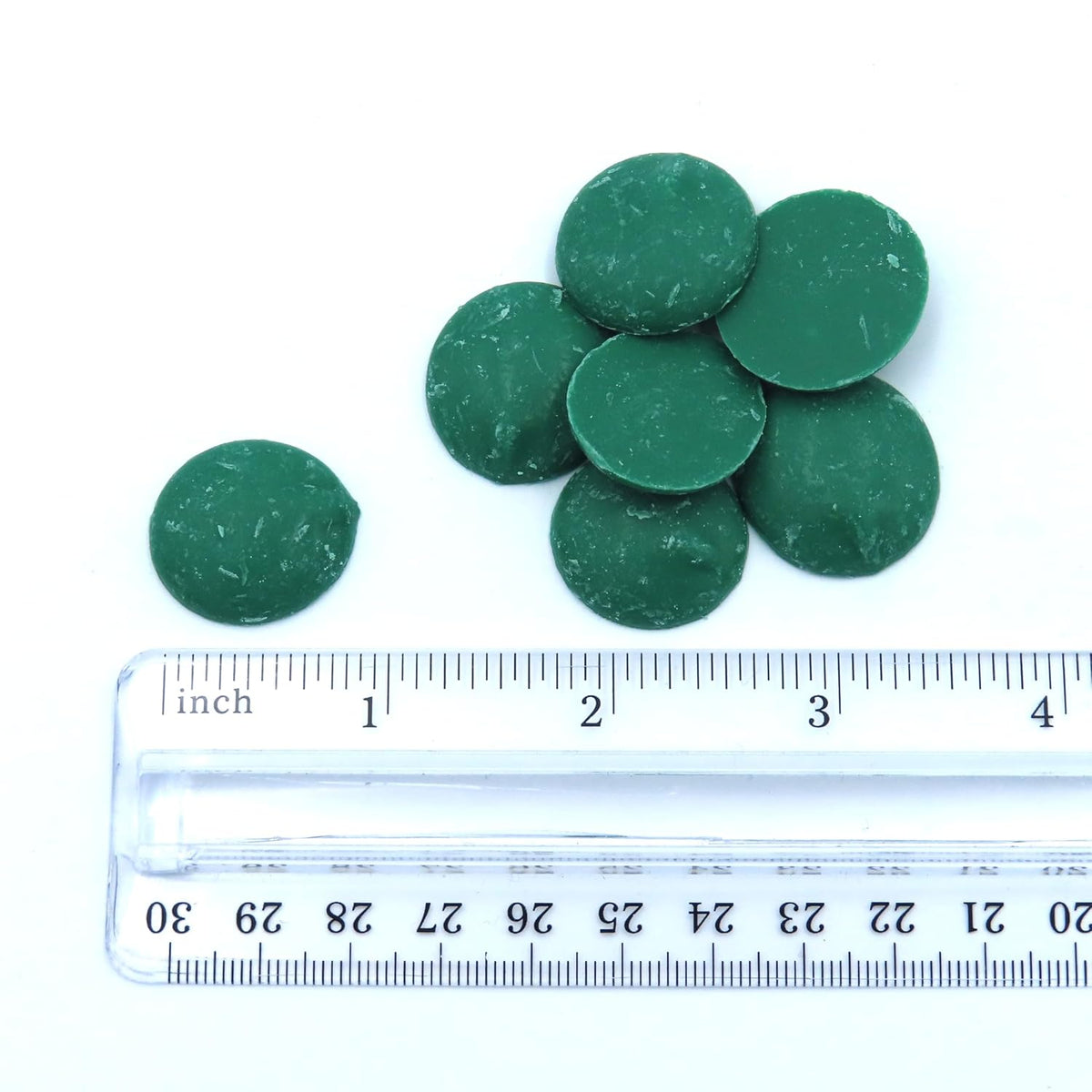 MERCKENS Coating Wafers, Dark Green Melting Chocolate, 2 Pound Package