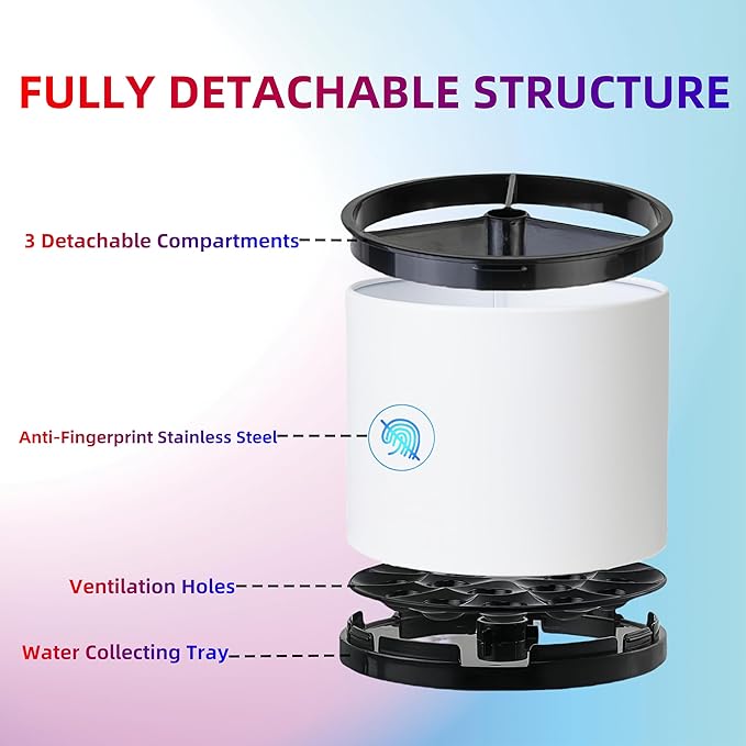 Utensil Holder,360°Rotating Kitchen Utensil Holder For Counter,Cooking Silverware Organizer Stainless Steel Caddy Flatware Spoon Spatula Tool Cutlery Container