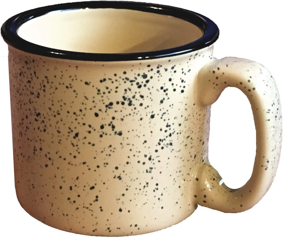 Ceramic Campfire Mug, 15oz - Set of 4 (Sand)