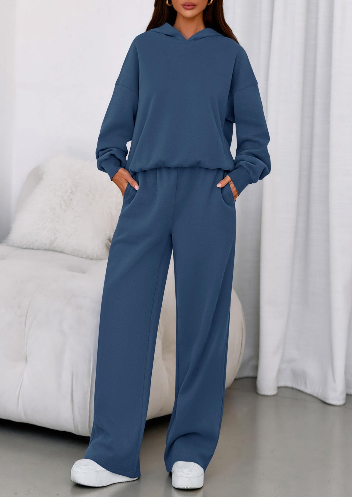 PRETTYGARDEN 2 Piece Lounge Sets for Women Matching Sweatsuits