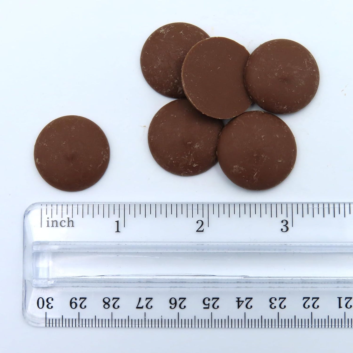 MERCKENS Coating Wafers, Milk Melting Chocolate, Cocoa Lite, 1 Pound Package