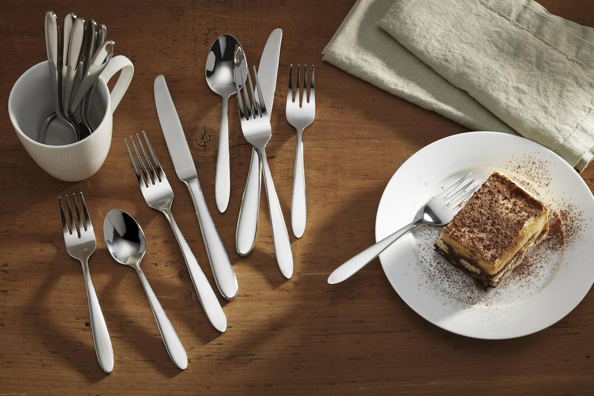 Oneida Mooncrest 20-Piece Flatware Set, Service for 4, Silver