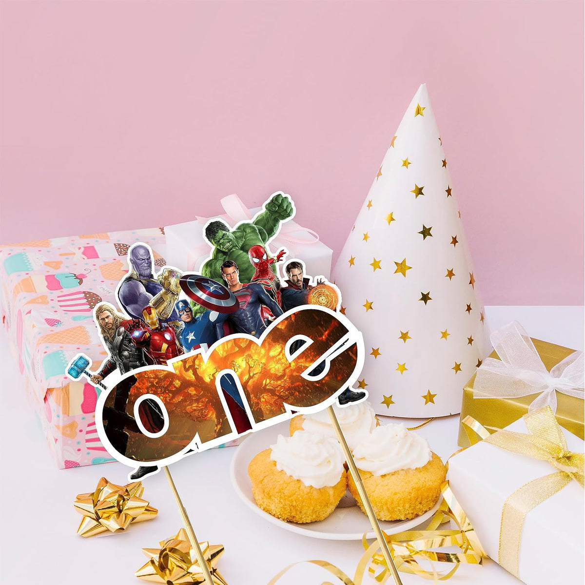 Seyal® Suprhero One Cake Topper