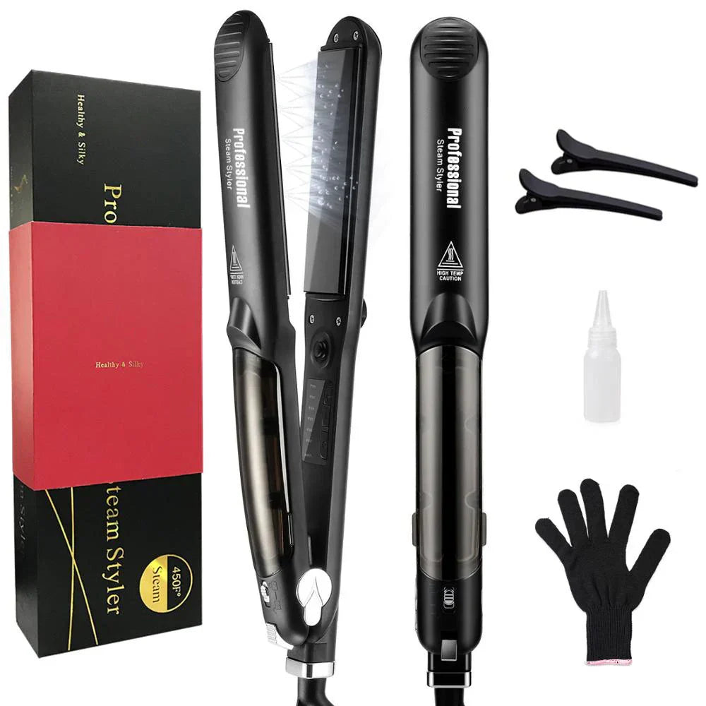 Steam Ceramic Hair Straightener