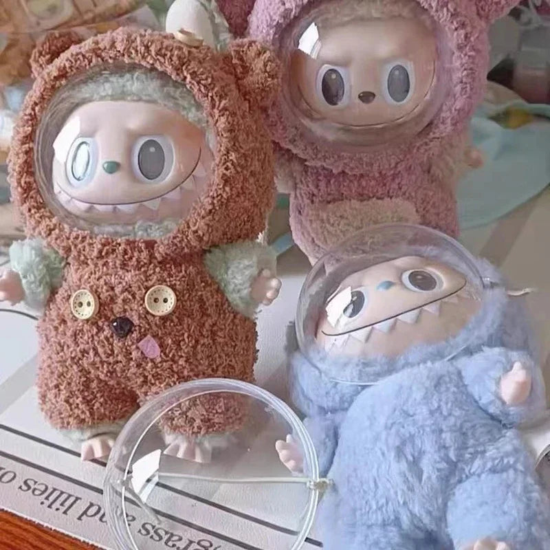 Labubu Doll Face Mask Cover