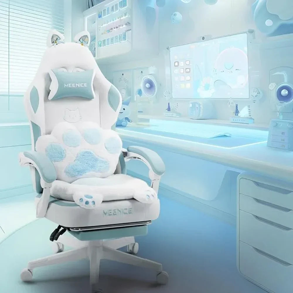 Cute Cat Ear Gaming Chair