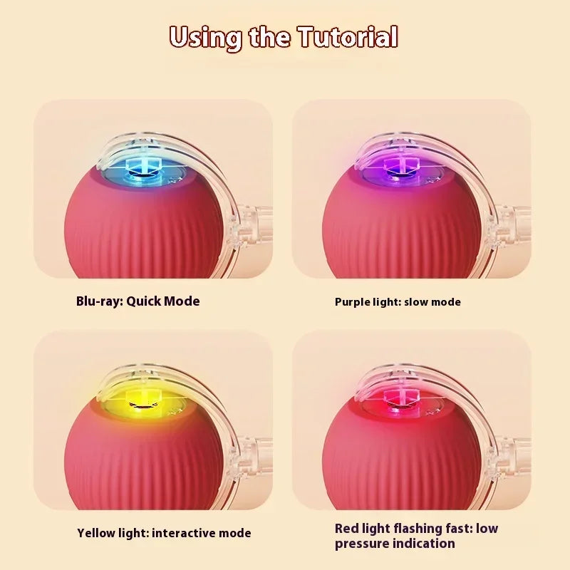 Smart Rolling Ball Cat Toy