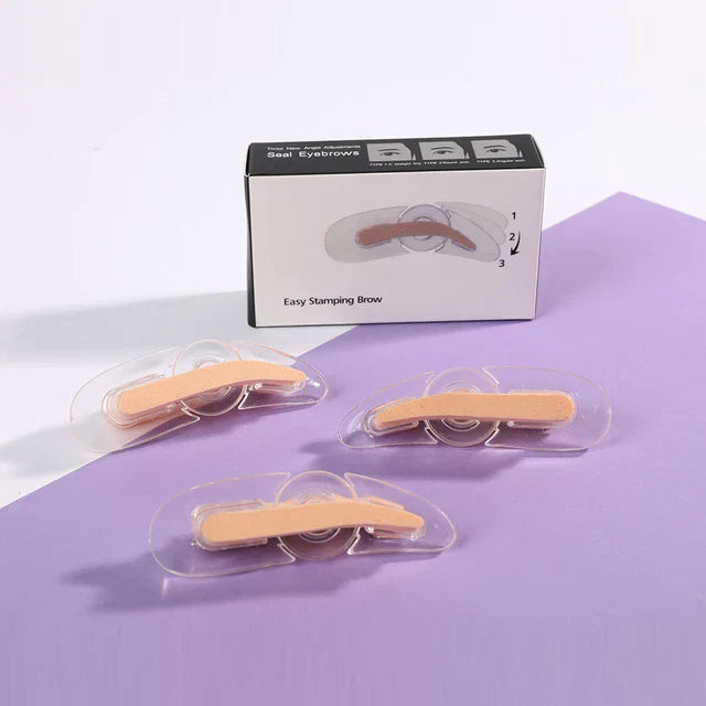 Adjustable Eyebrow Template Stamp