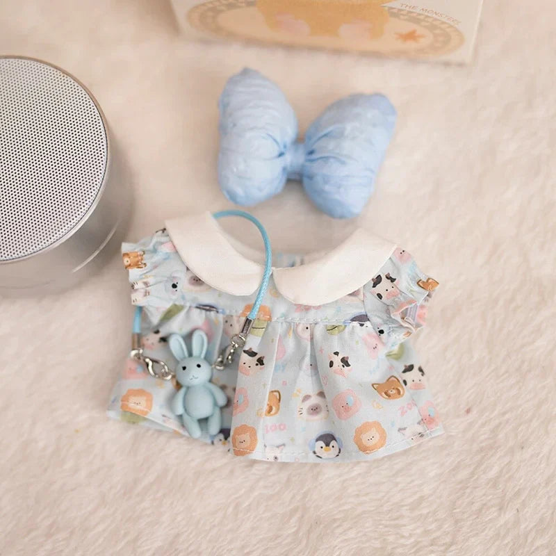 Labubu Penguin Vest Skirt Set