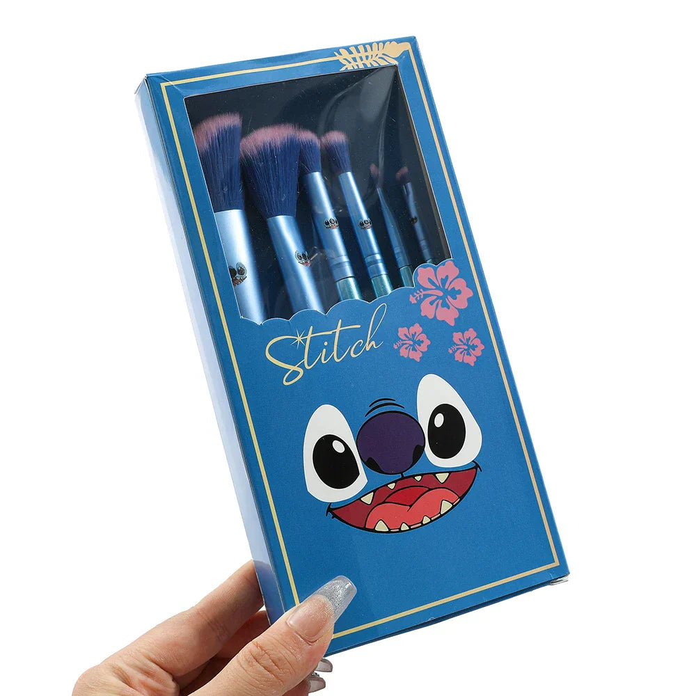 MINISO 6PCS Y2K Stitch Makeup Brush Set