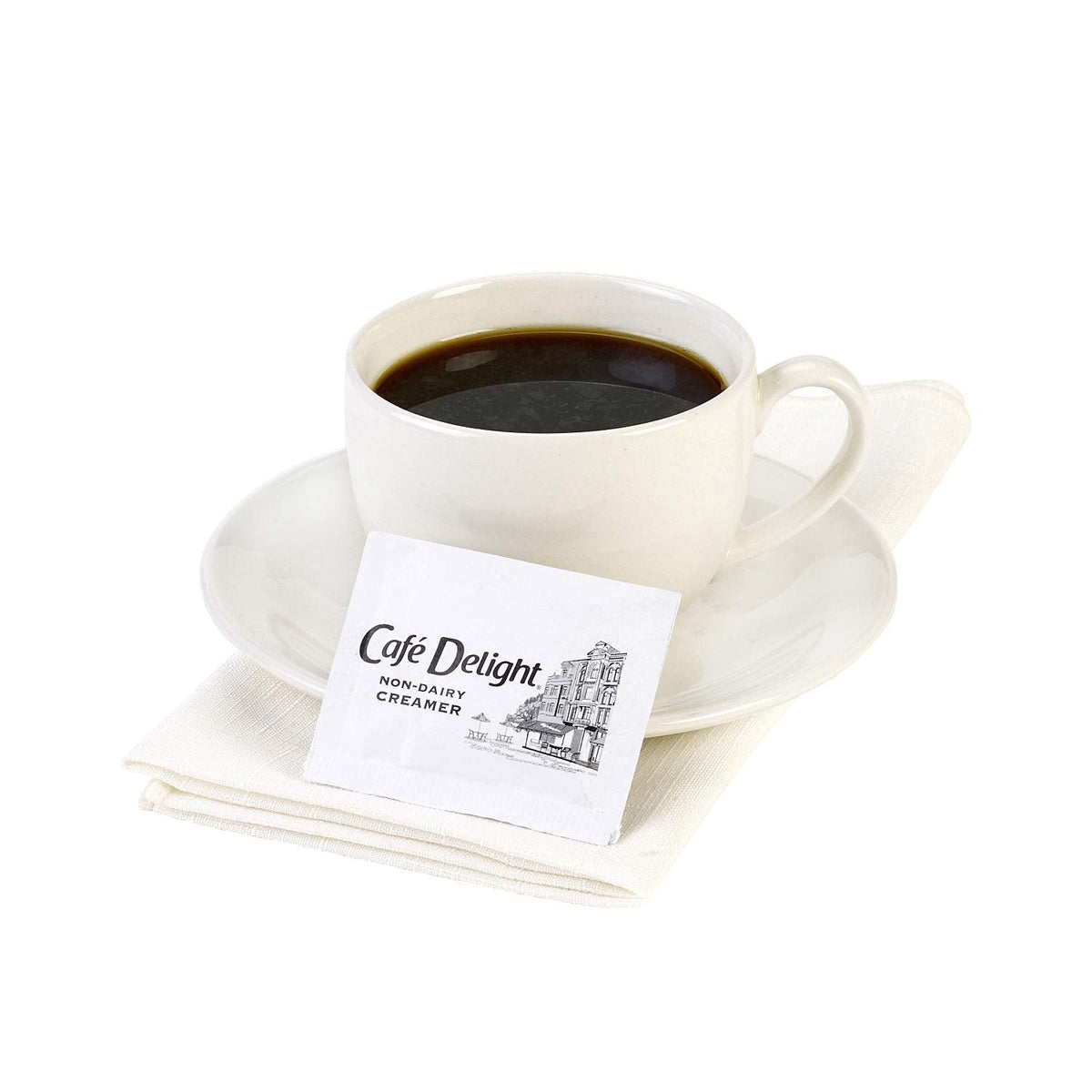 Café Delight Non-Dairy Creamer Packets, 1000 Count – Kosher, Shelf-Stable, Single-Serve