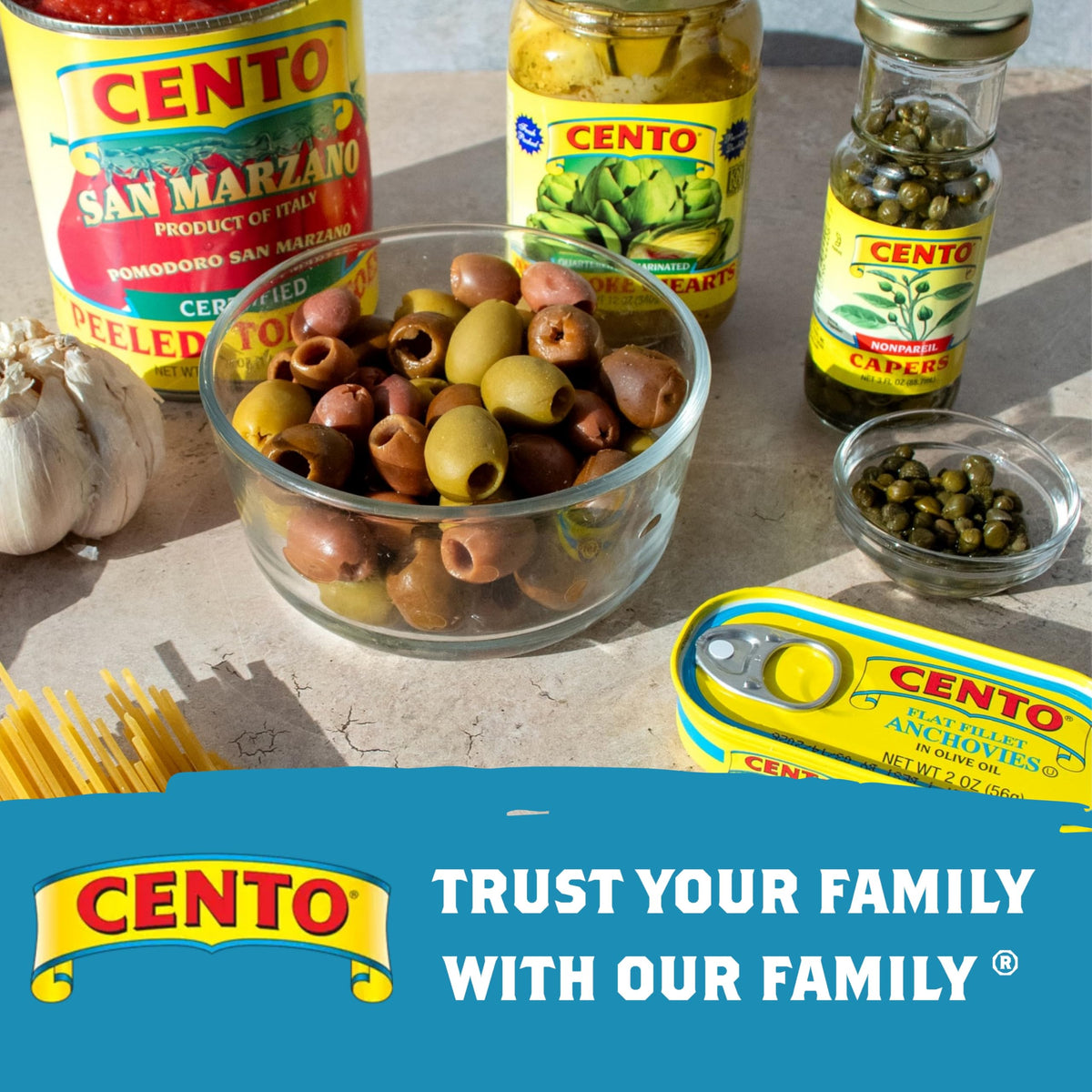 Cento Caponata Eggplant Appetizer – Italian Caponata in Marinade, 7 oz Can (Pack of 12)