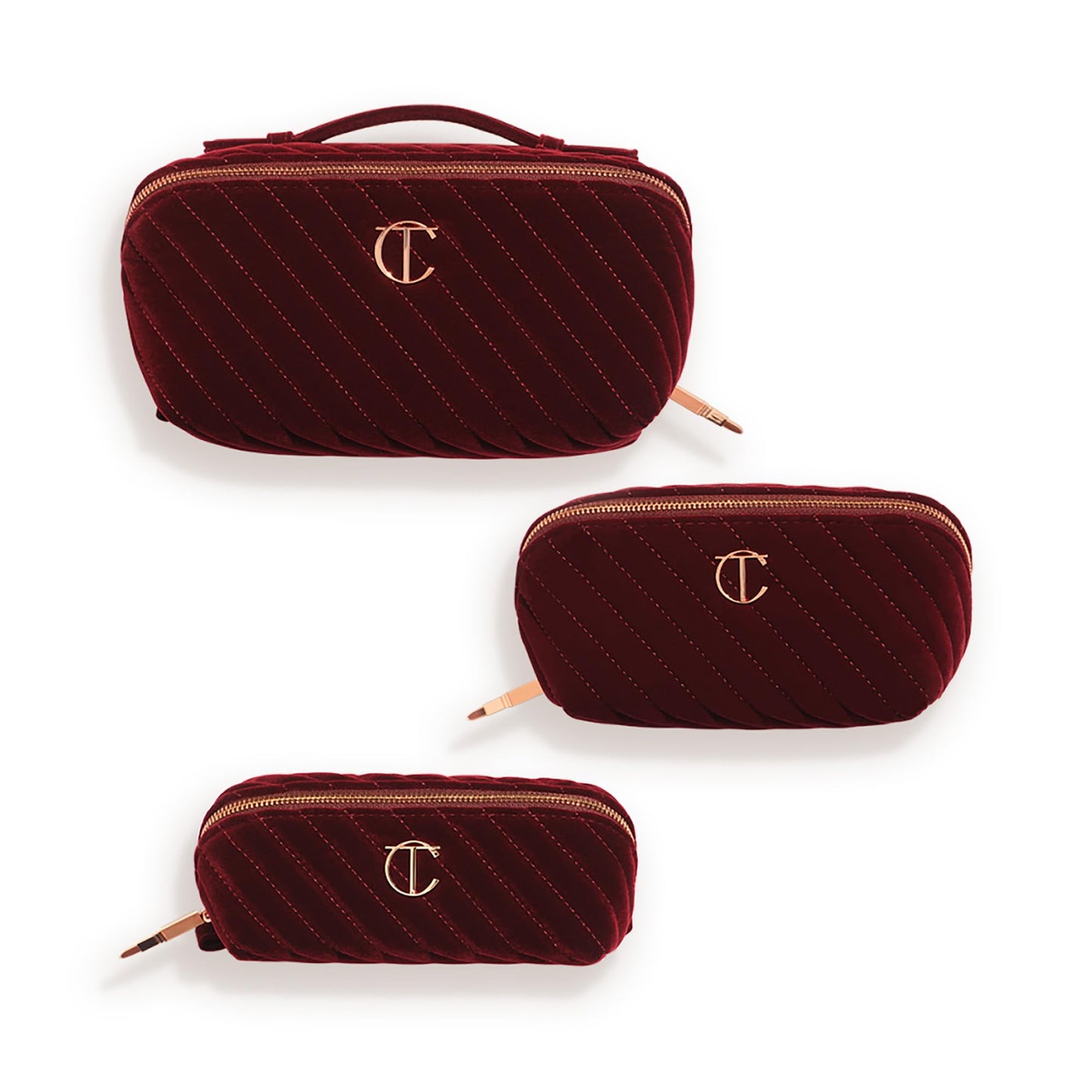 Charlotte Tilbury Travel Makeup Bag of My Dreams - Quilted Velvet