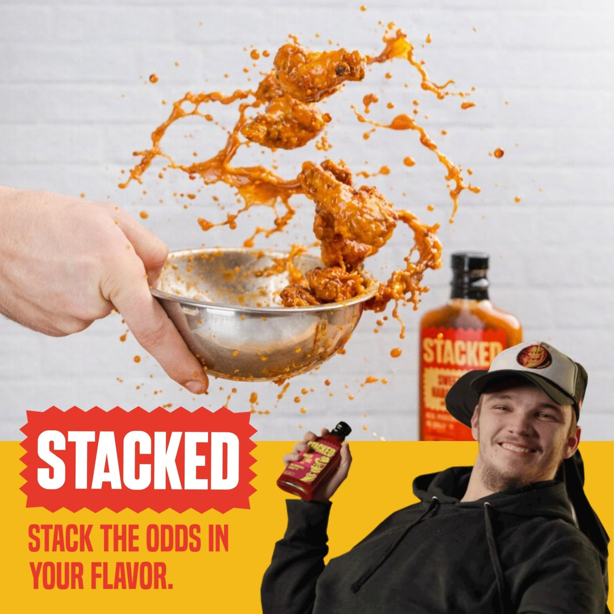Crippling Hot Sauce Stacked Variety Pack – 5 Flavors, 6.7 oz Each