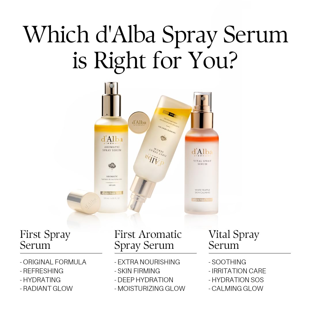 d'alba Piedmont Italian White Truffle First Spray Serum (1.69 fl oz)