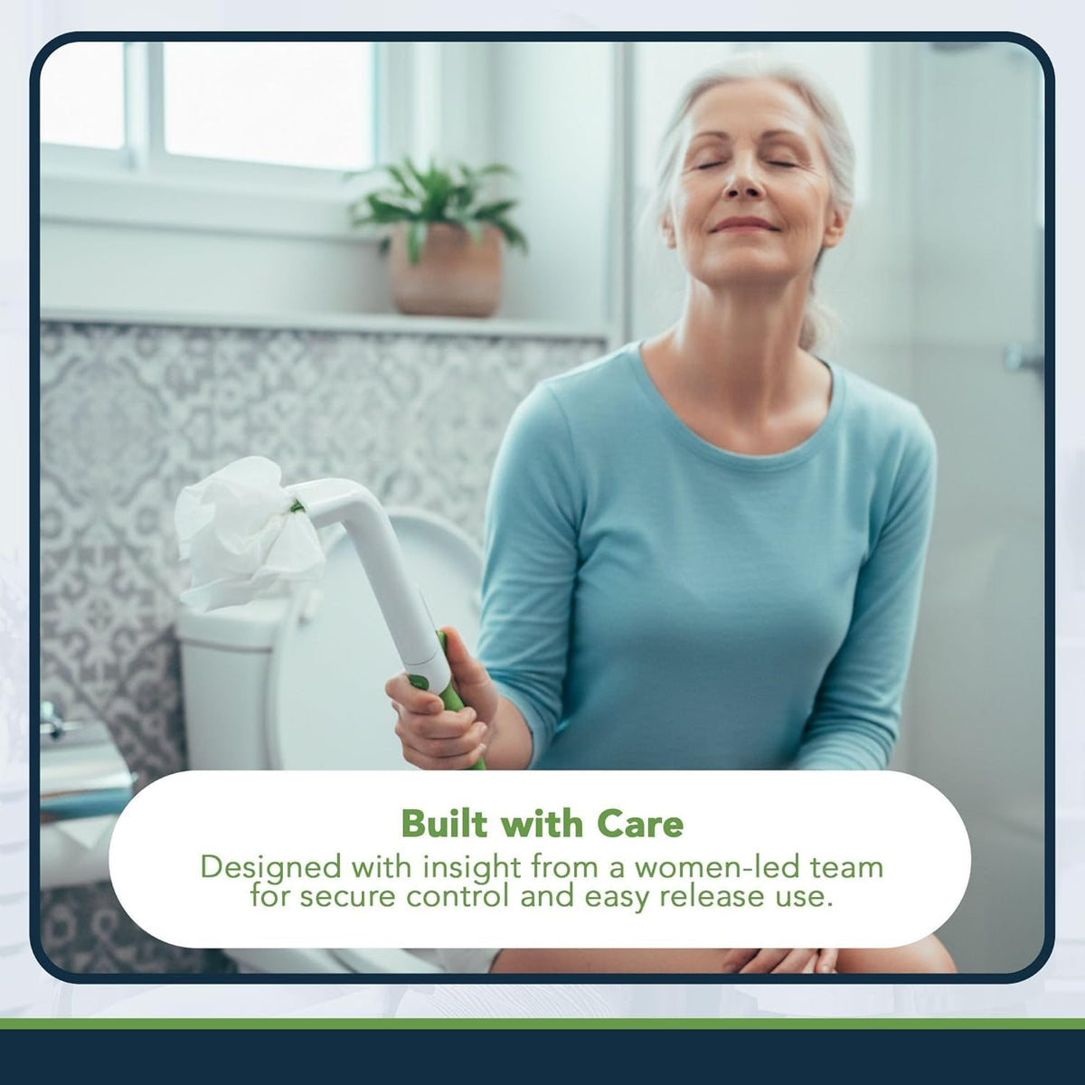 FreedomWand Compact Kit 14.5 Inches, Toilet Aid, Reacher tool for Seniors