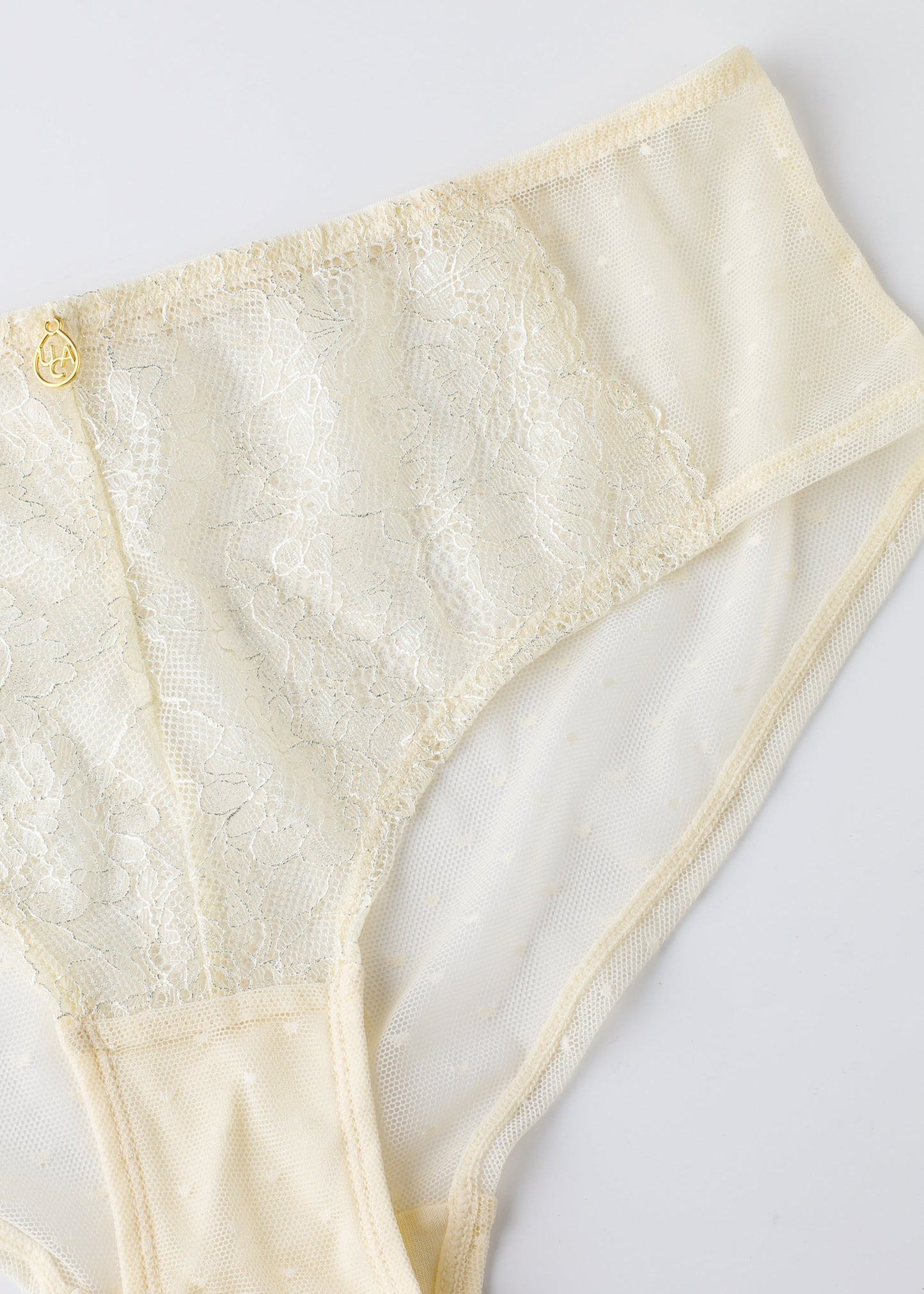 HARRIET Nude Lace Boyshort Panties