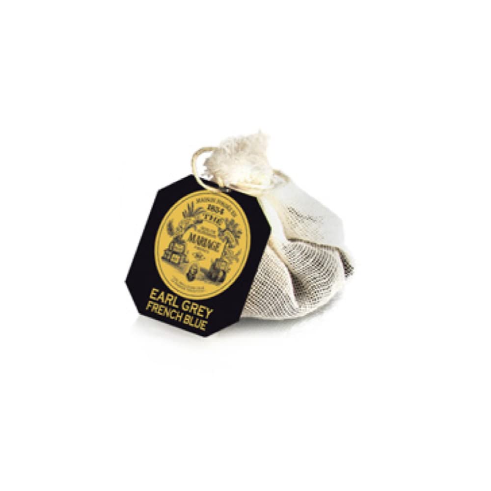 Mariage Frères Earl Grey French Blue Tea, 30 Bags, 75g | Boxed Pack