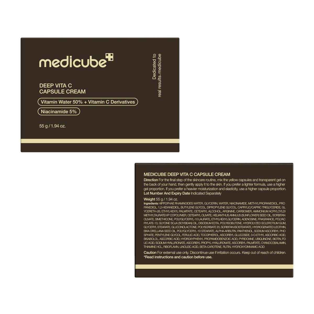 medicube Capsule Cream with Deep Vitamin C for Radiance