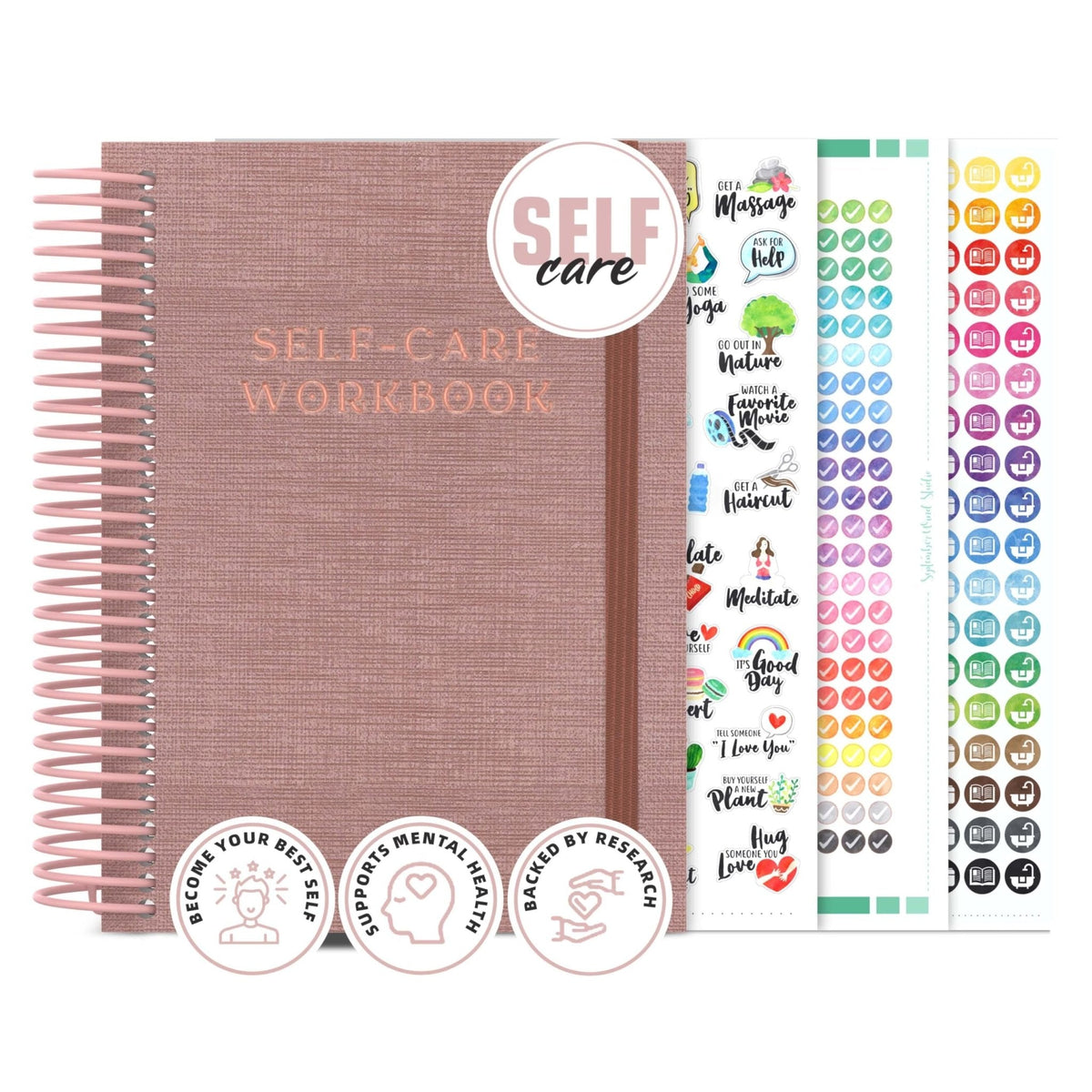 Planners with Purpose Self Care Journal, Self Love Workbook for Women