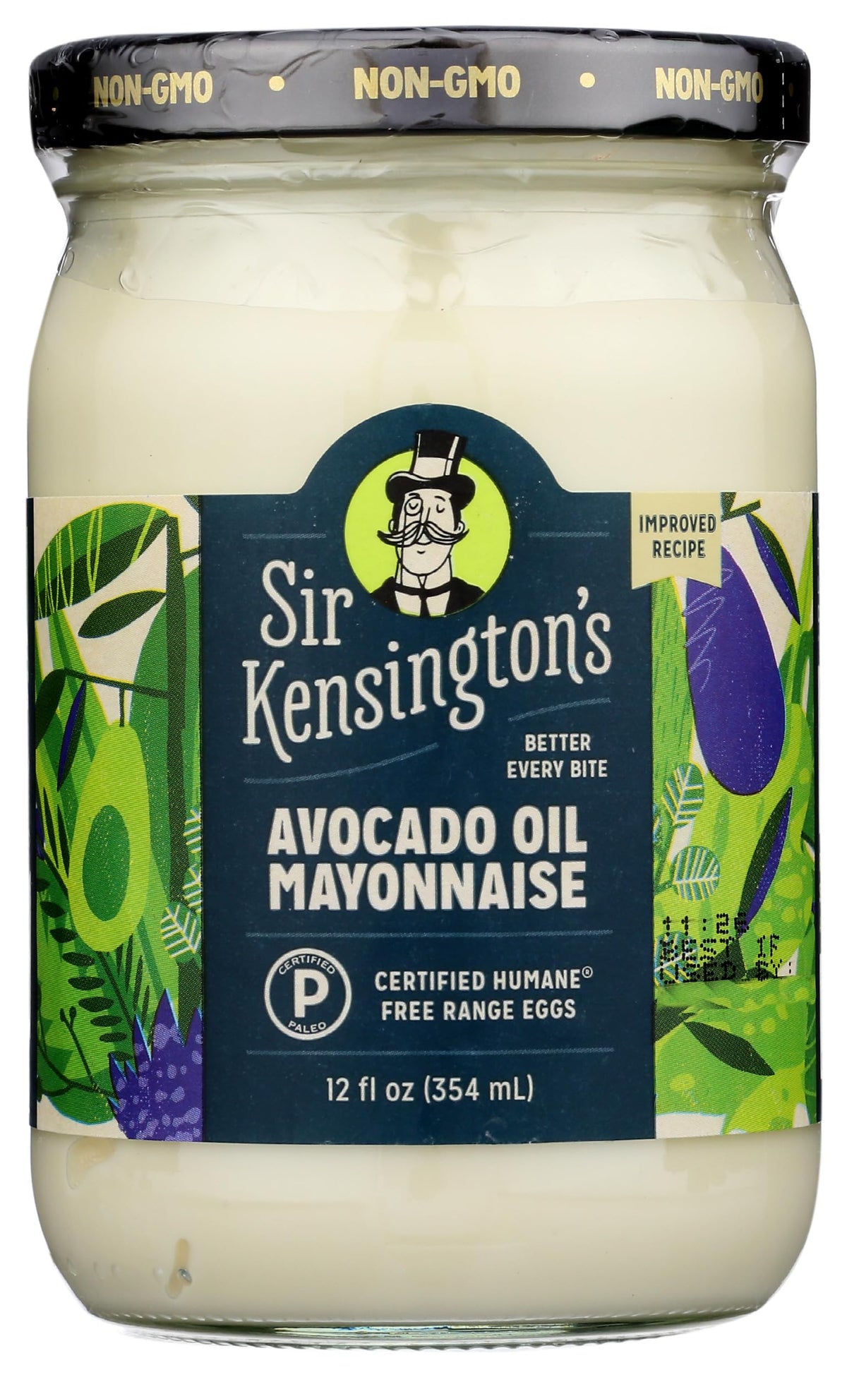 Sir Kensington's Avocado Oil Mayonnaise – Non-GMO, 12 oz, Pack of 6