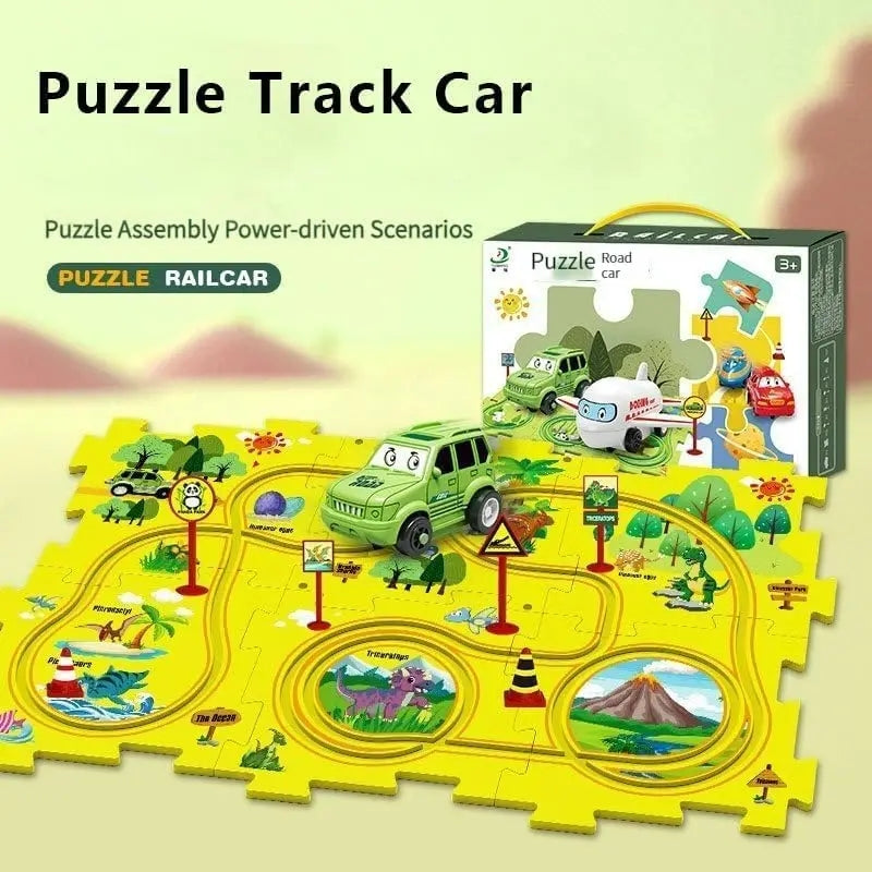 Puzzle Racer™ Track Railway Car