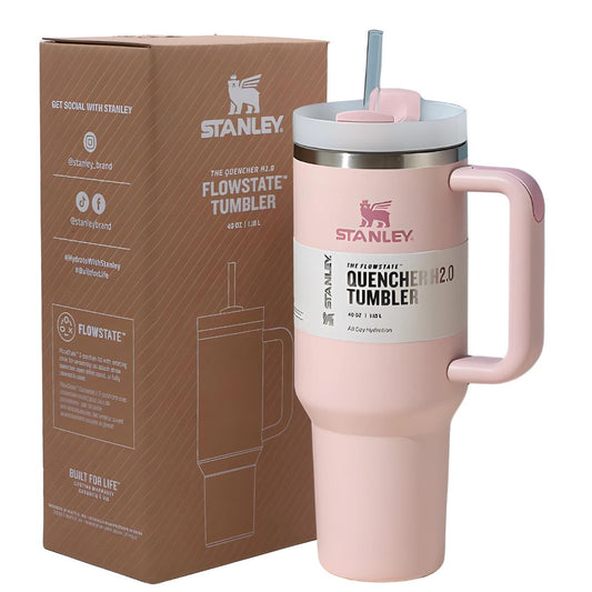 Stanley Pink Quencher Flowstate 40oz