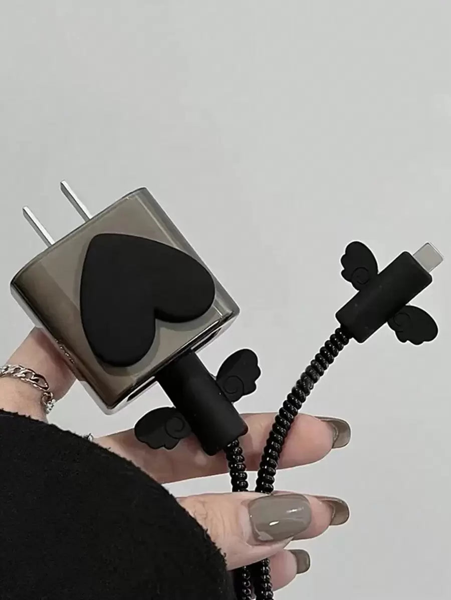 Cartoon Heart 1.5m Cable Winder