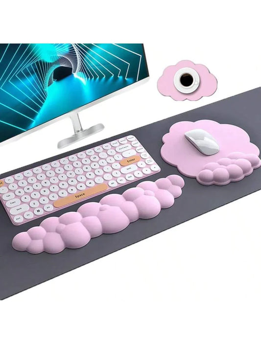 Cloud Wrist Rest For Keyboard, Ergonomic Computer Keyboard