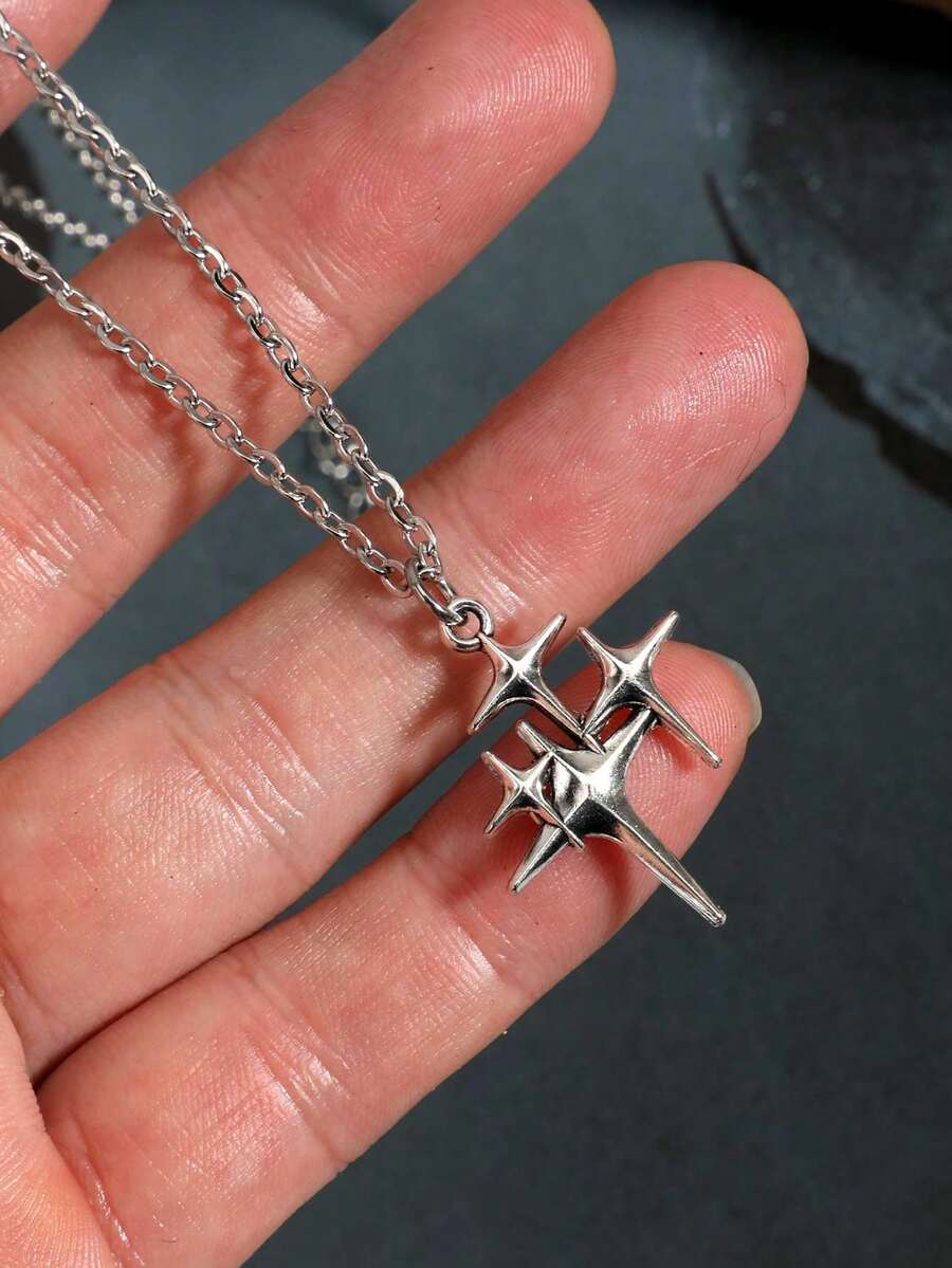 Vintage Gothic Style Rhinestone Cross Necklace