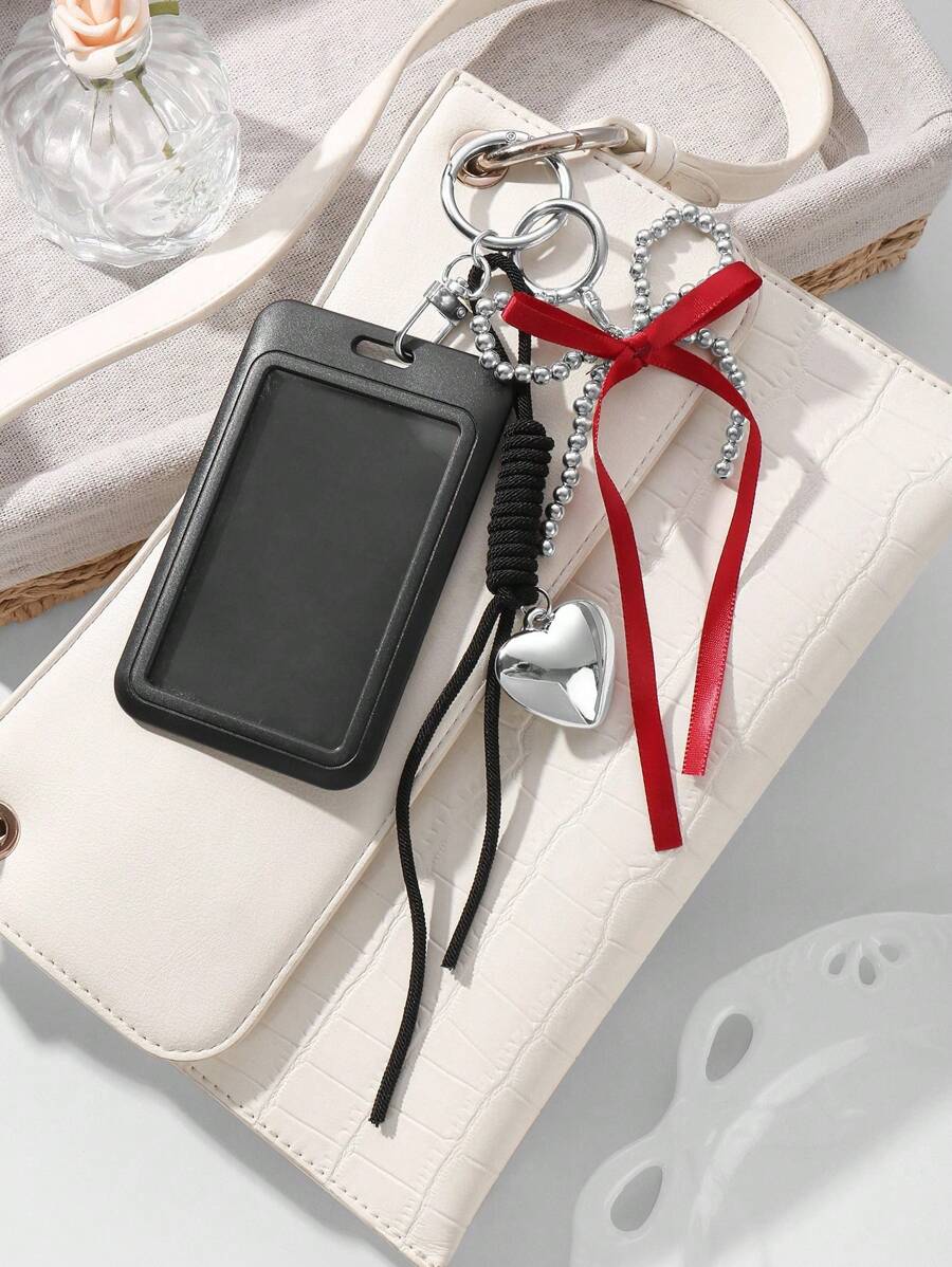 ROMWE Kawaii 1 College Style Red Card Cover