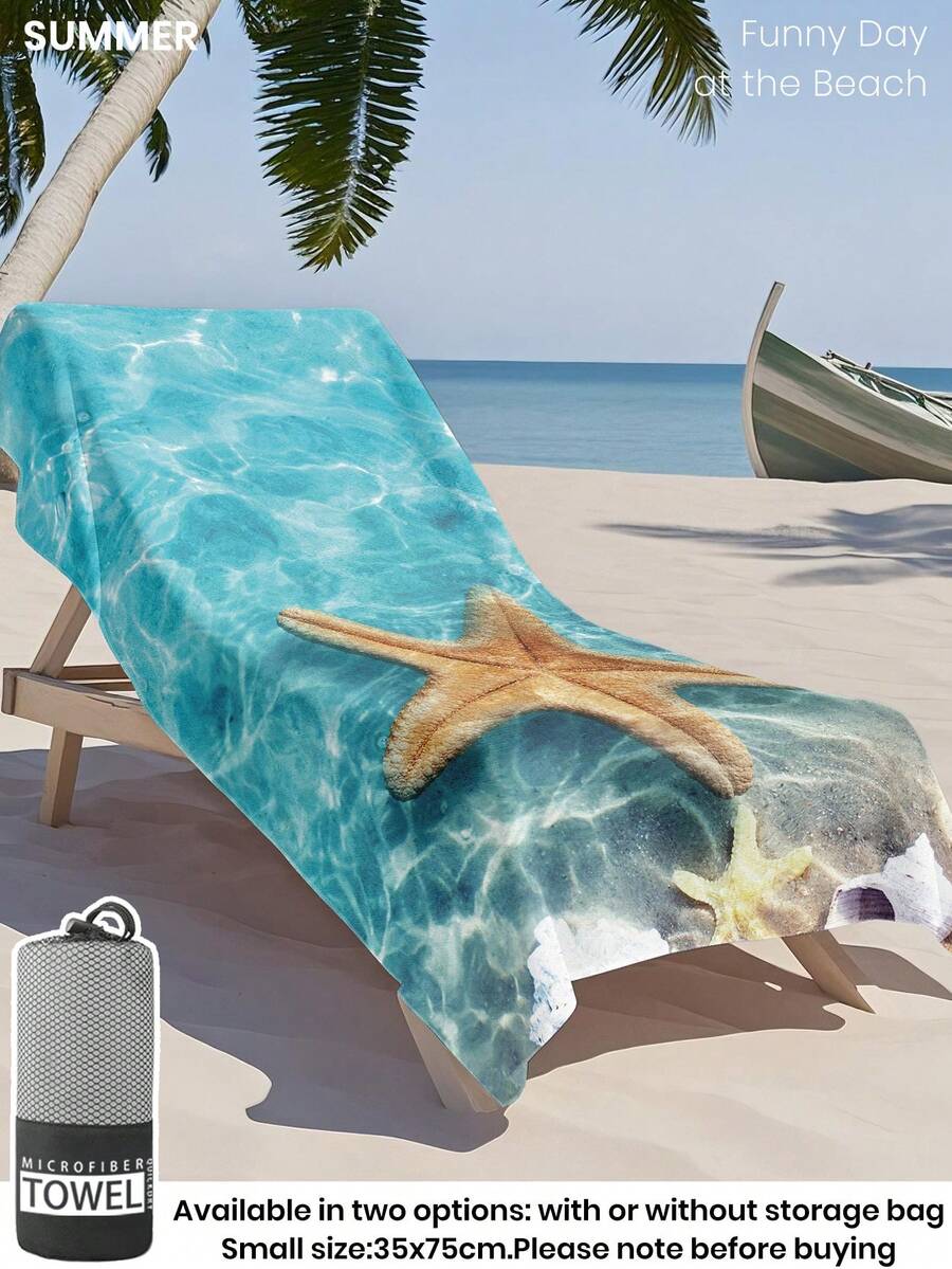 Printed Beach Towel, Flamingo Pattern Swimwear