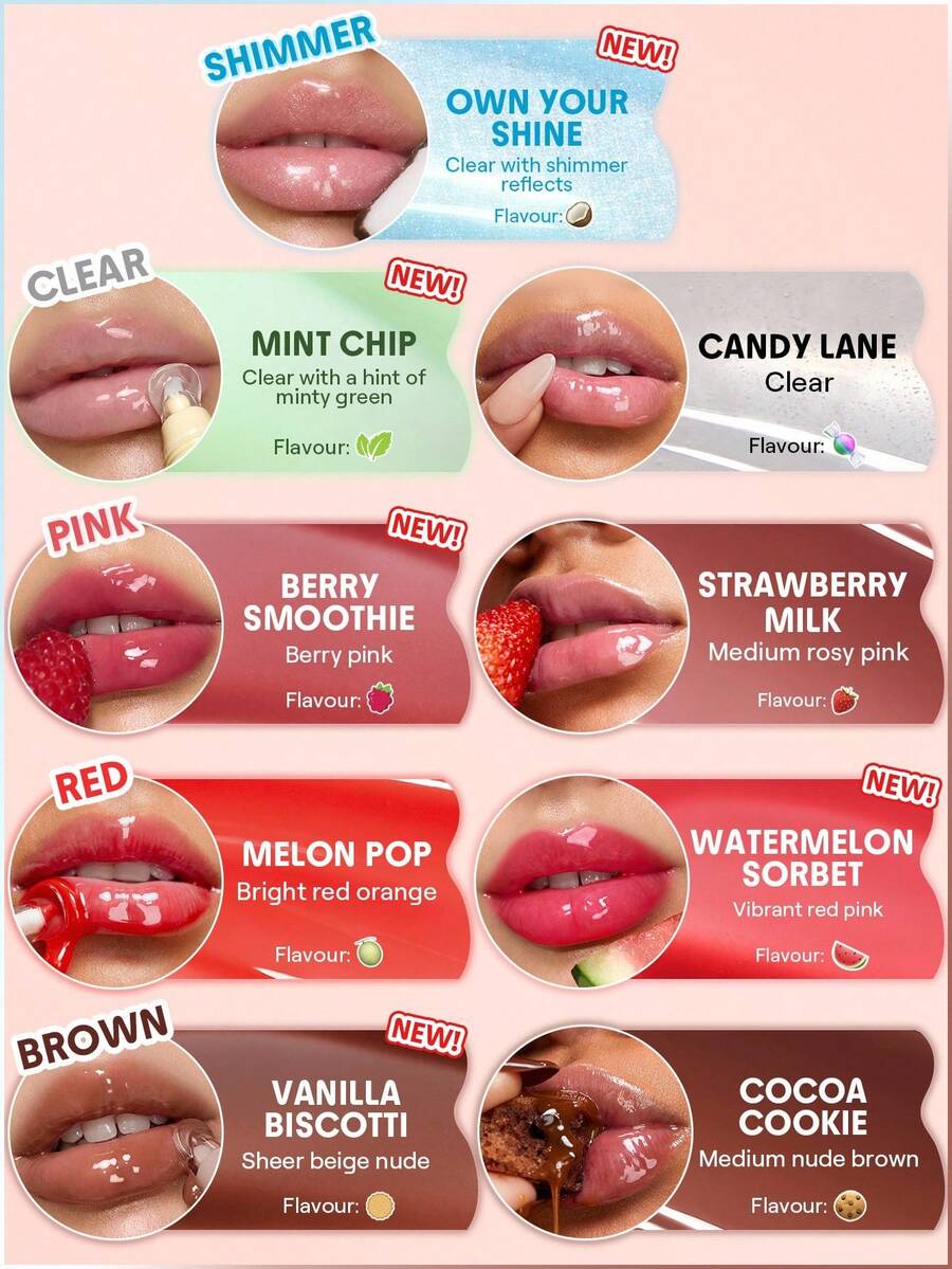 SHEGLAM Crystal Glaze Moisturizing Lip