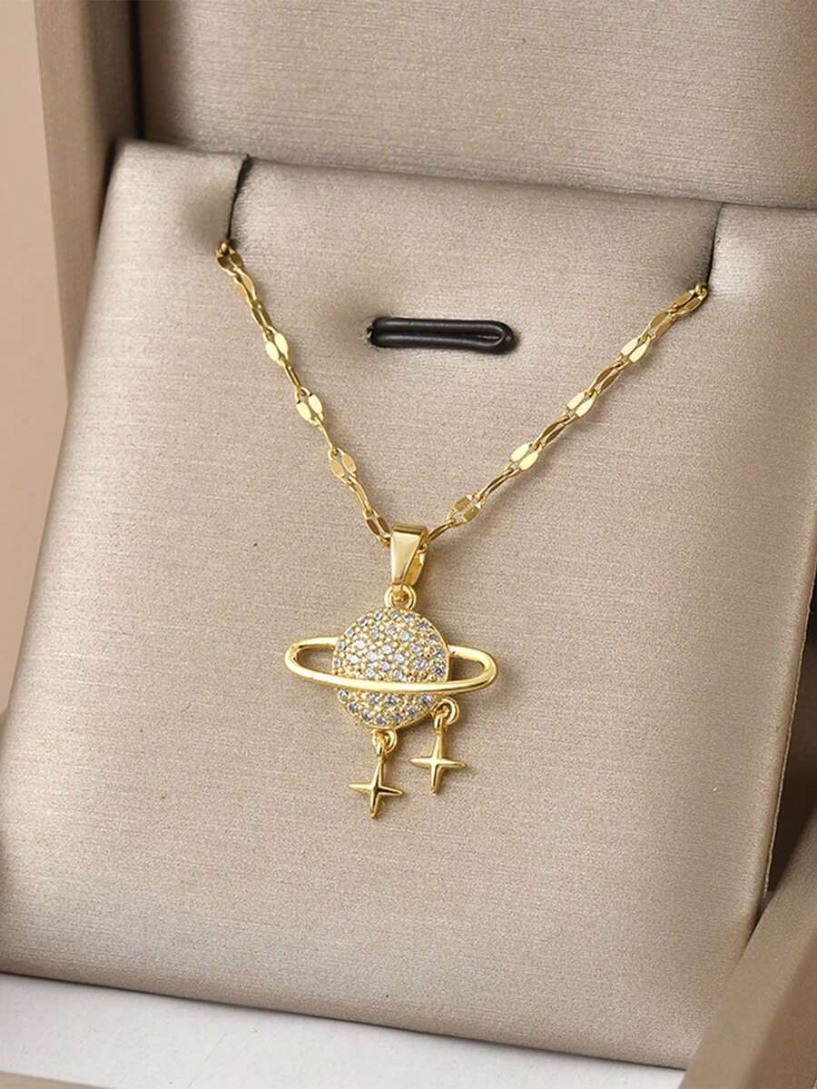 1pc Fashionable Starry Sky, Butterfly