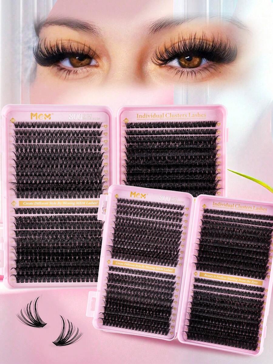 MEM Eyelash Extension Kit, DIY Eyelash Extension Set