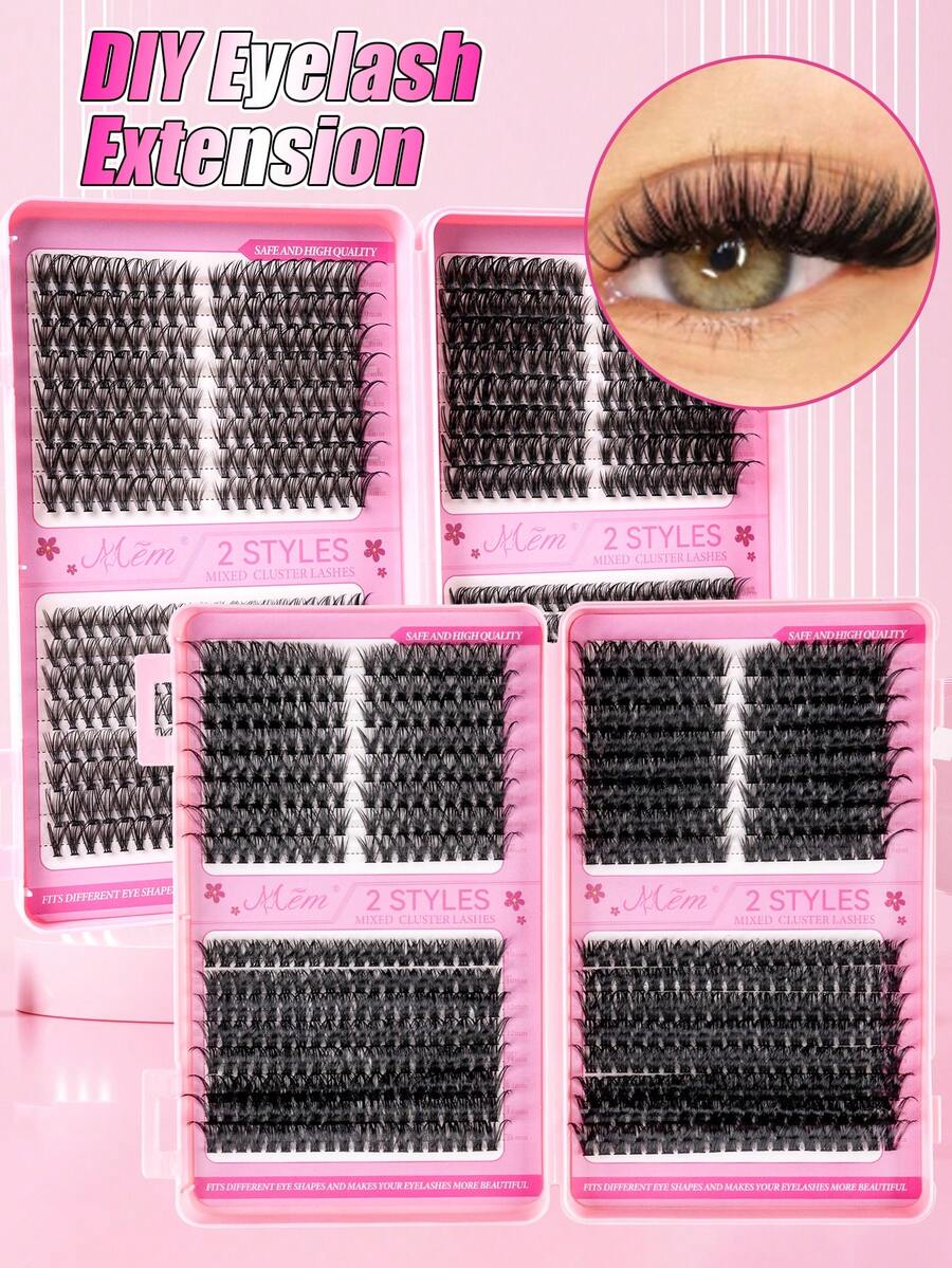 MEM Eyelash Extension Kit, DIY Eyelash Extension Set