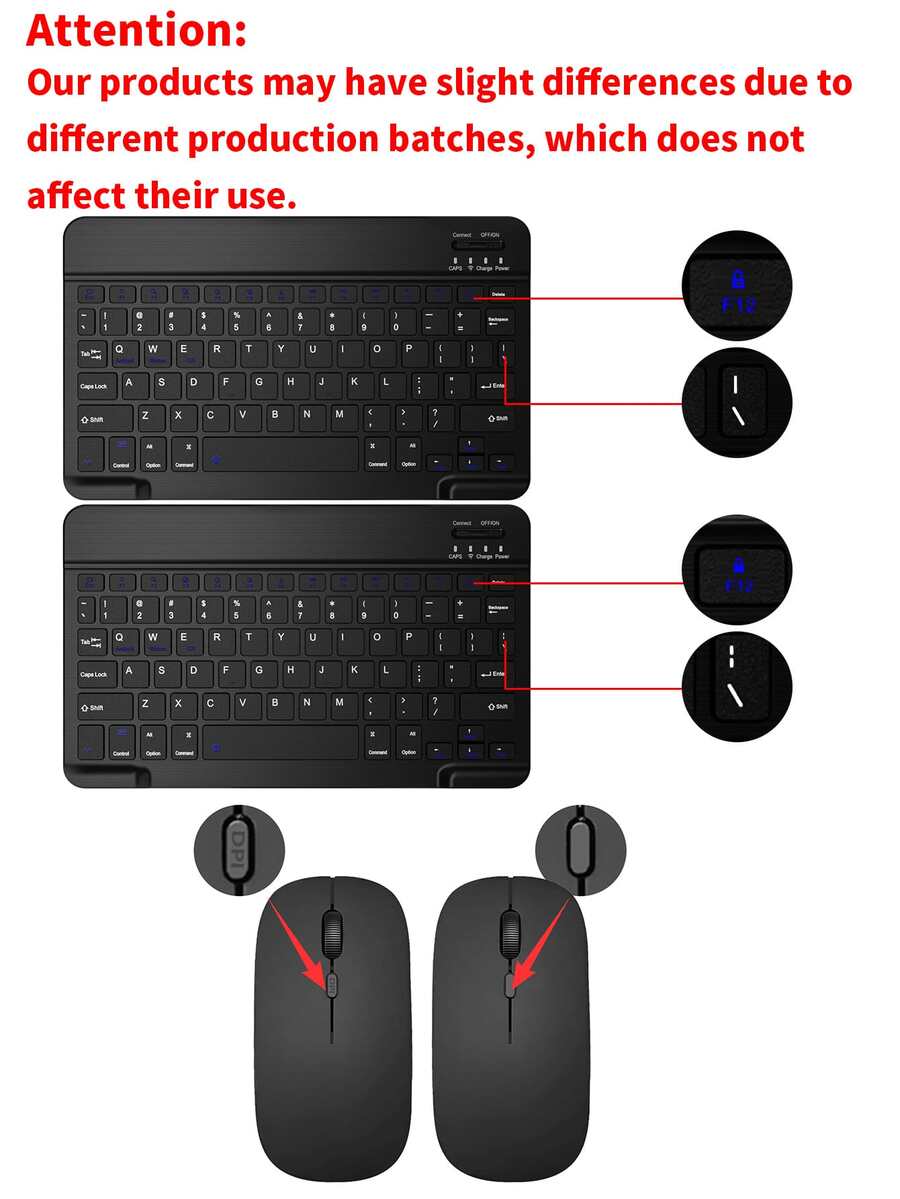 Keyboard Case With Mouse