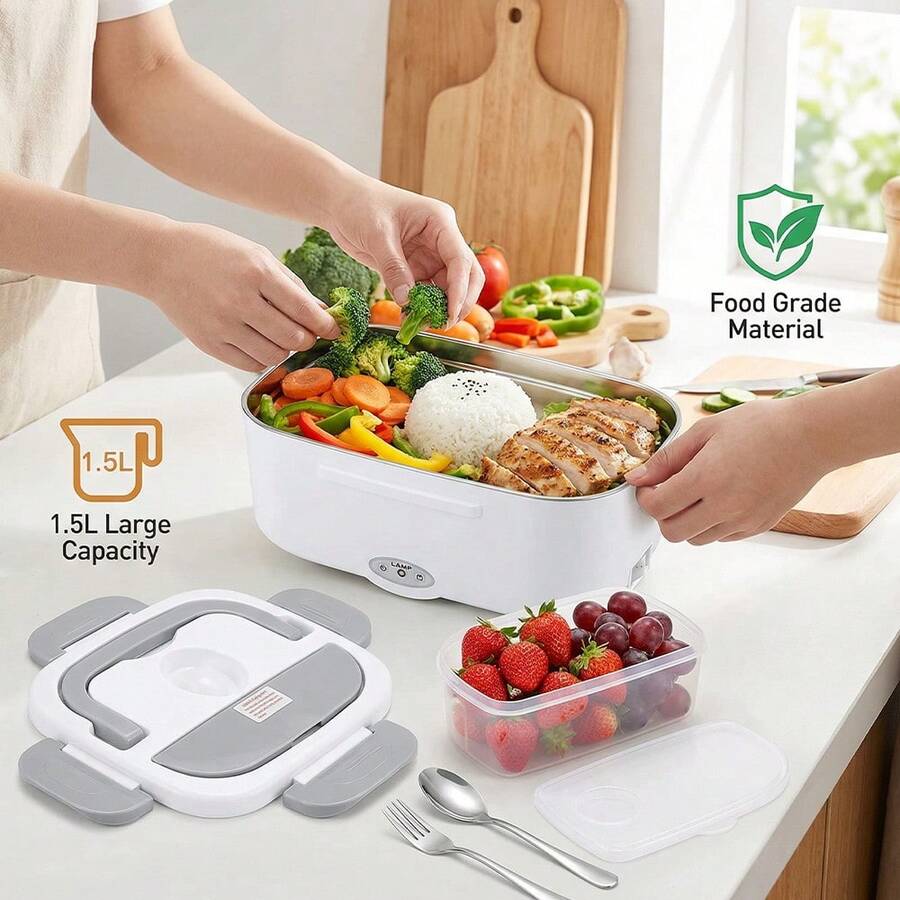 Electric Lunch Box Food Heater 40W Heated Lunch Box