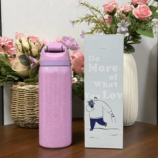 Owala Stainless Steel Water Bottle With Straw For Travel
