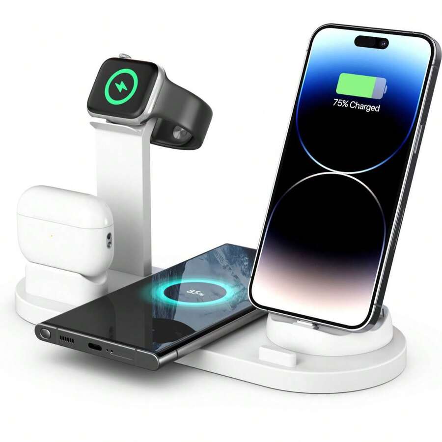 Fast Charging 3-In-1 Wireless Charger 3 In 1 Wireless Charger Station