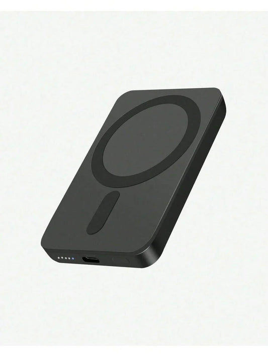 Fast Charging Magnetic Wireless Power Bank With MagSafe Ring Portable Charger