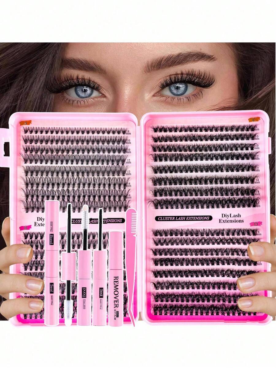 MEM Eyelash Extension Kit, DIY Eyelash Extension Set