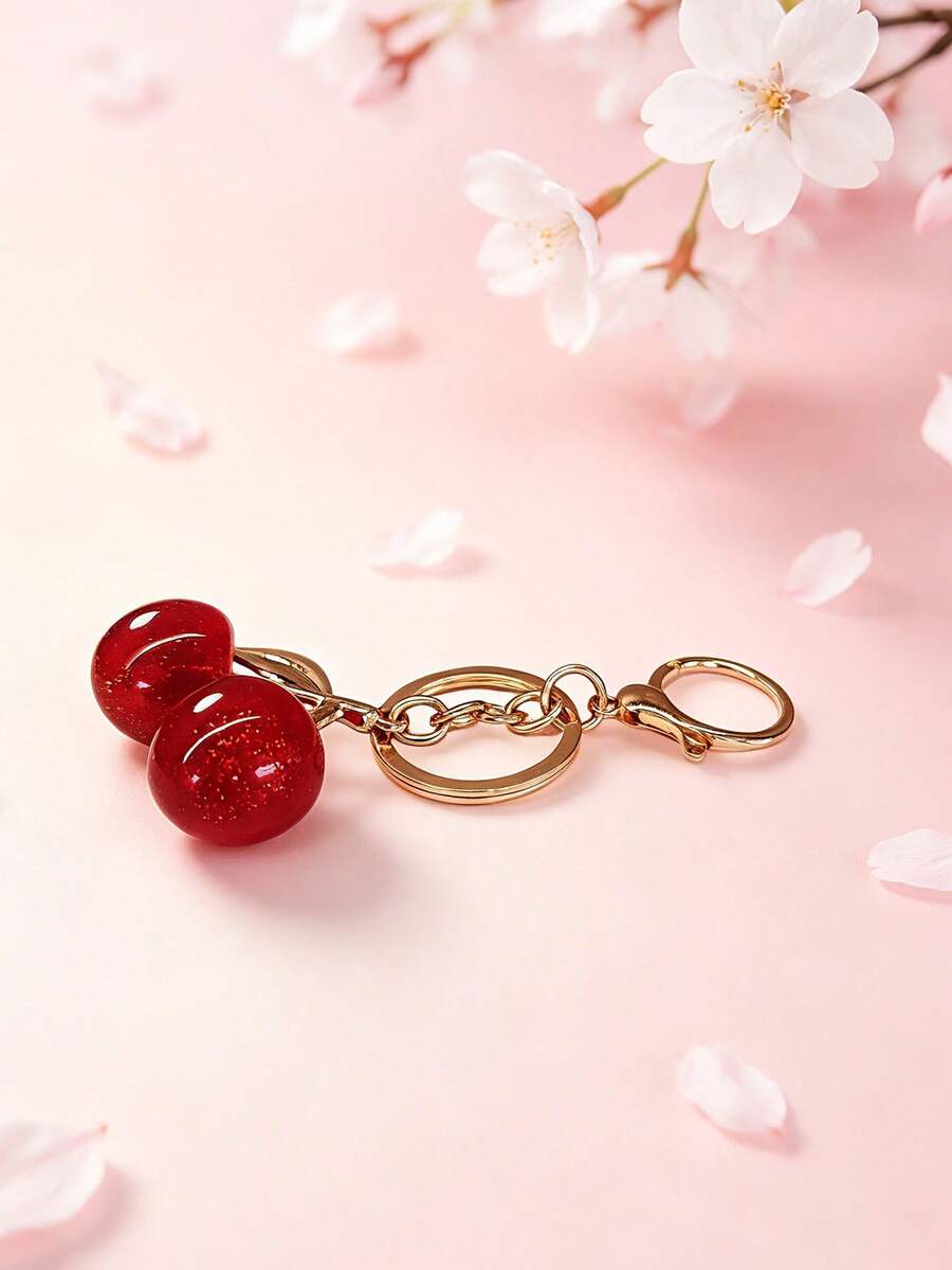 Cherry Pendant, New Large Cherry Crystal Pendant