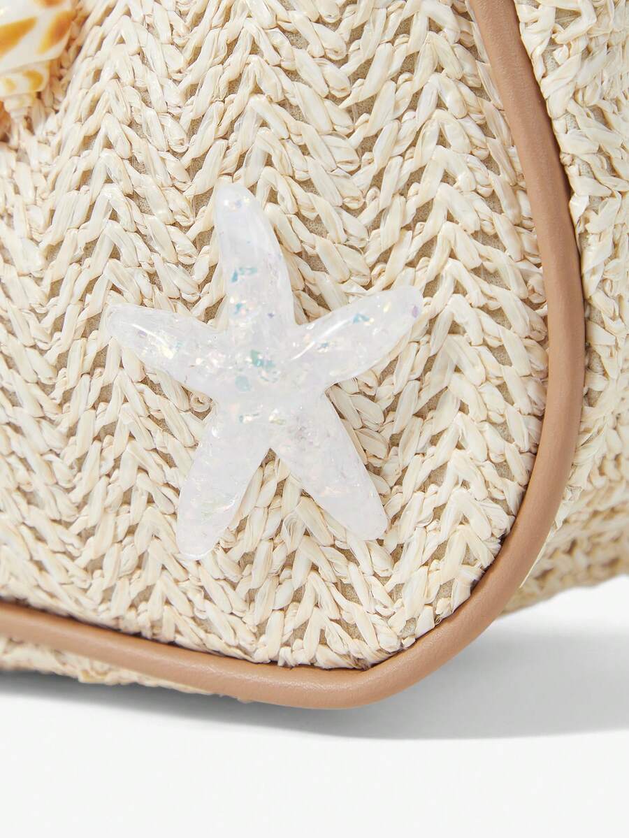 Viva Strut Summer Seaside Vacation Straw Bag