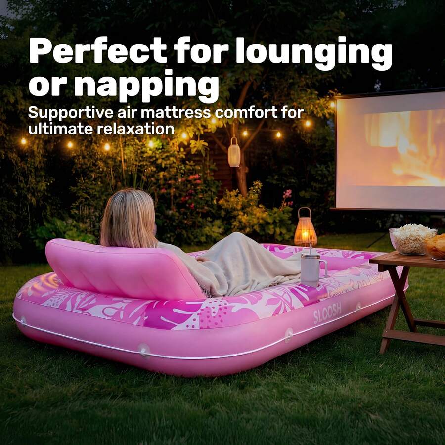 Water Hammock For Adults 4 In 1 Inflatable Pool Float