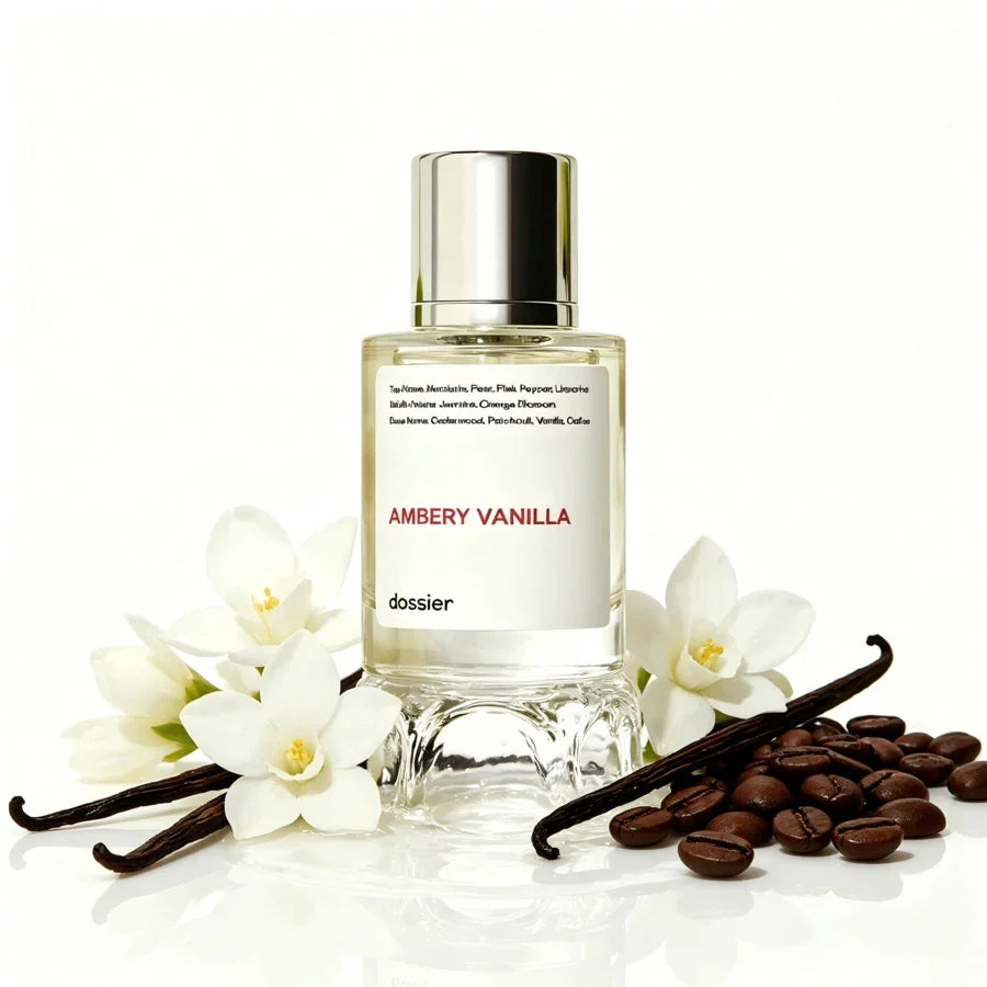 Dossier Ambery Vanilla Eau De Parfum 50ml Sweet Vanilla Coffee Perfume For Women